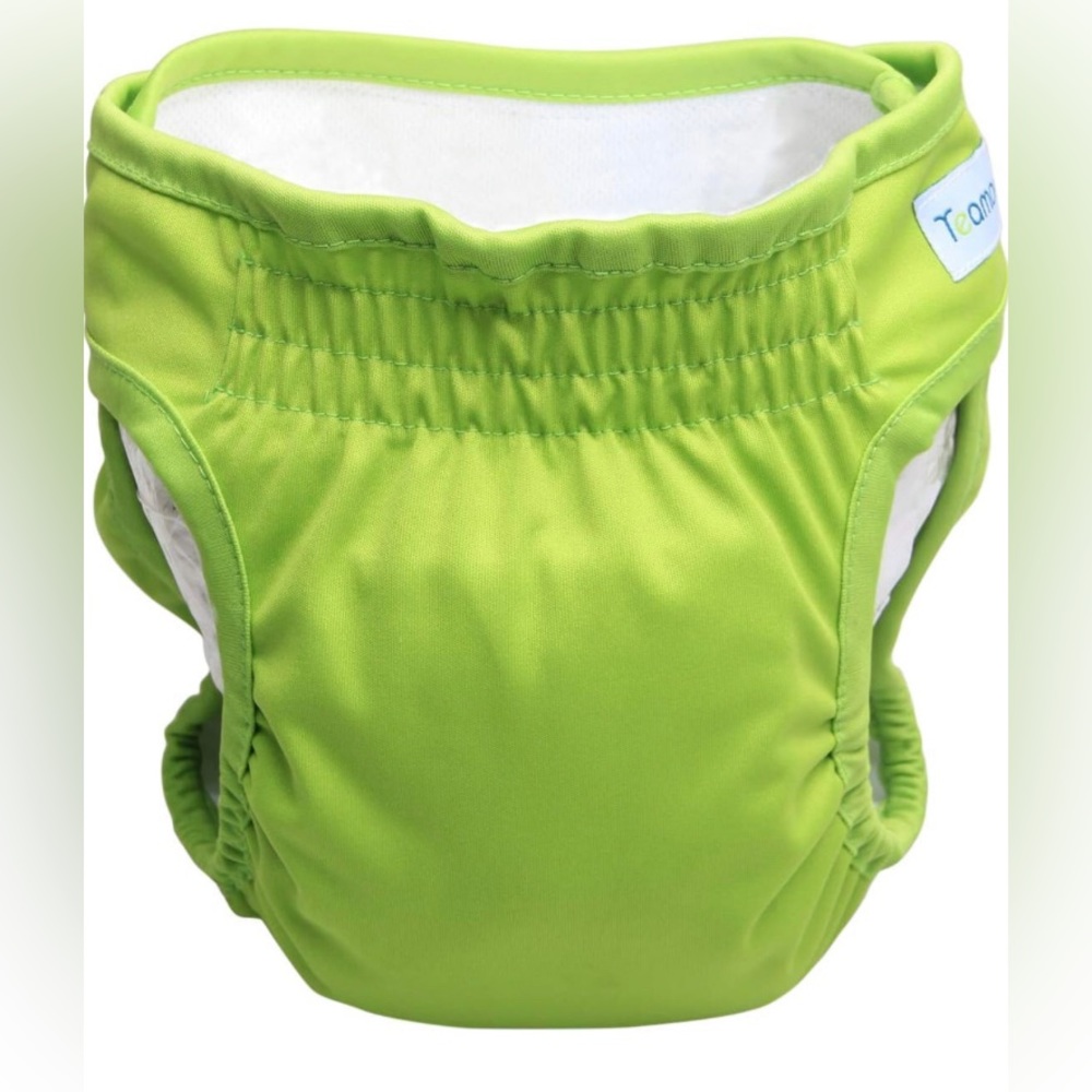 Teamoy 2PCS Pack Dog Diapers, Reusable Washable Female Sanitary Fit for 14"-20"